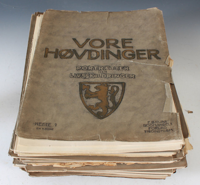 Vore Høvdinger, portrætter og livsskildringer.