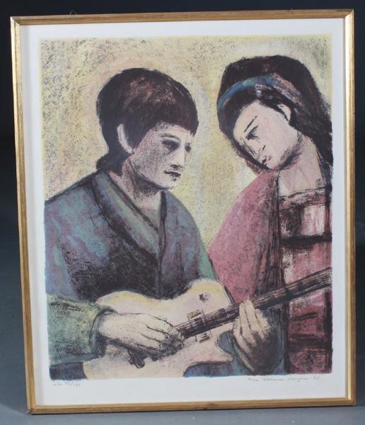 Kari R. Langaas, gitarspiller. Lito.