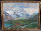 H. Fries Schwensen, landskap. Maleri