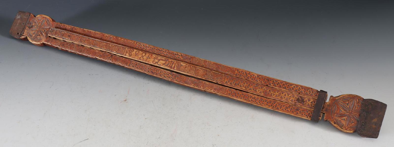 Vevspenner, dat. 1828