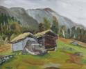 Jan Th. Njerve, landskap. Maleri.