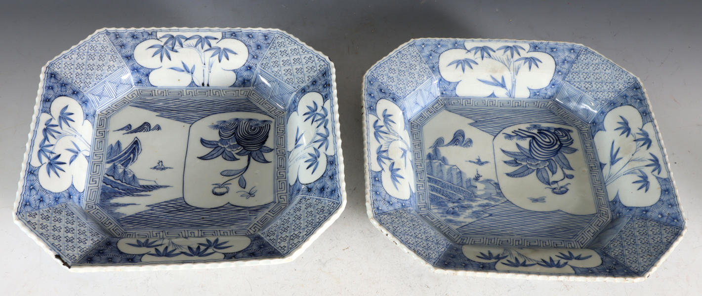 Et par fat i porselen, Asia 1800 t.