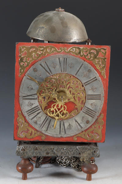 Lantern clock. 1700 t.