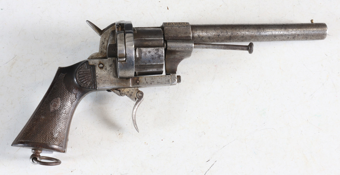 Pinfire revolver, Frankrike