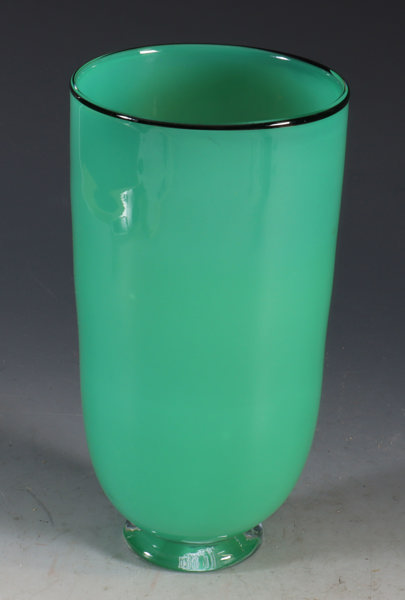 Vase i glass, Abel Sawe.