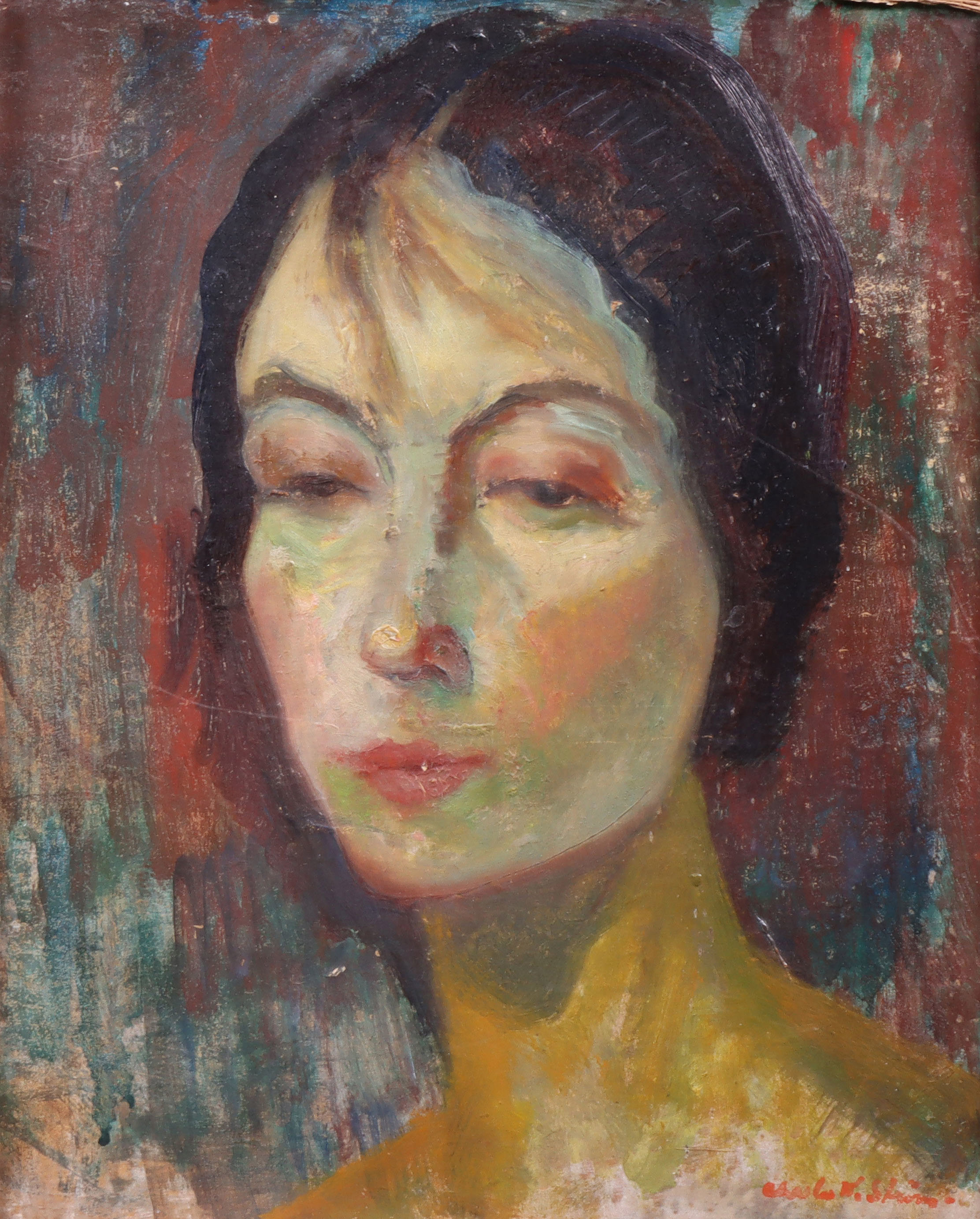 charles-w-str-m-portrett-maleri-auksjon