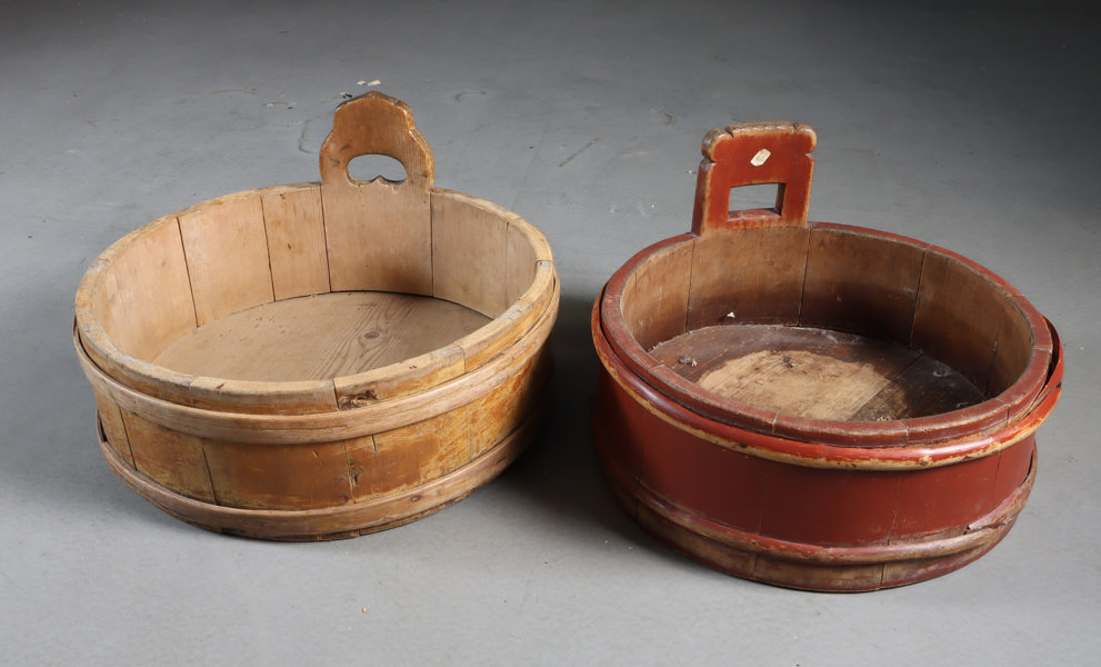 2 melkeringer, 1800 t.