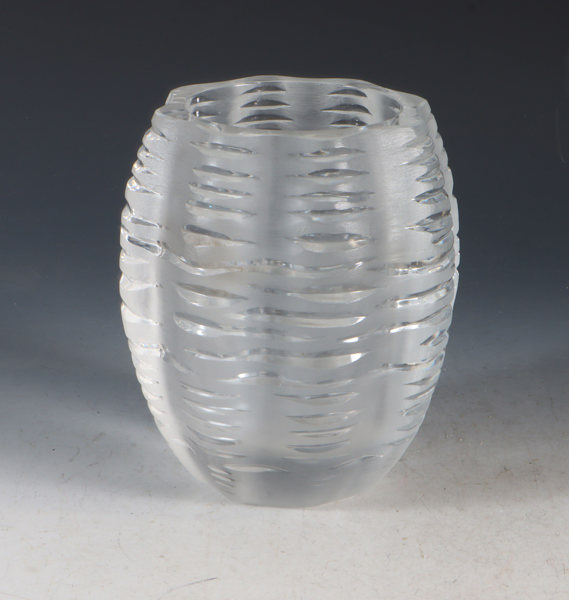 Vase i glass, Lalique.