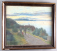 Harald Bertrand, Kongshavn. Pastell