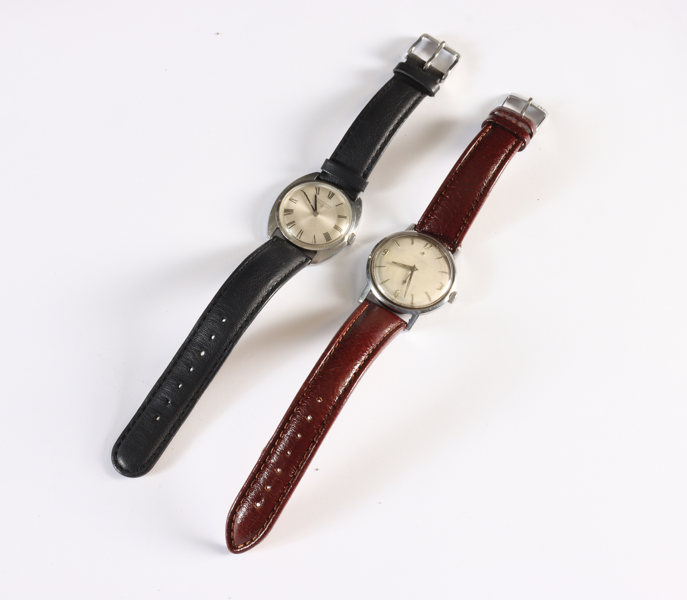 2 armbåndsur. Zenith Automatic og Longines.