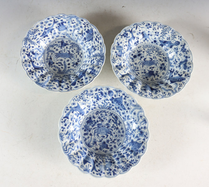3 tall. i porselen, Kina 16/1700 t.