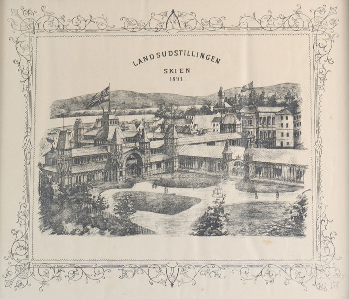 Bilde, Skien 1891.