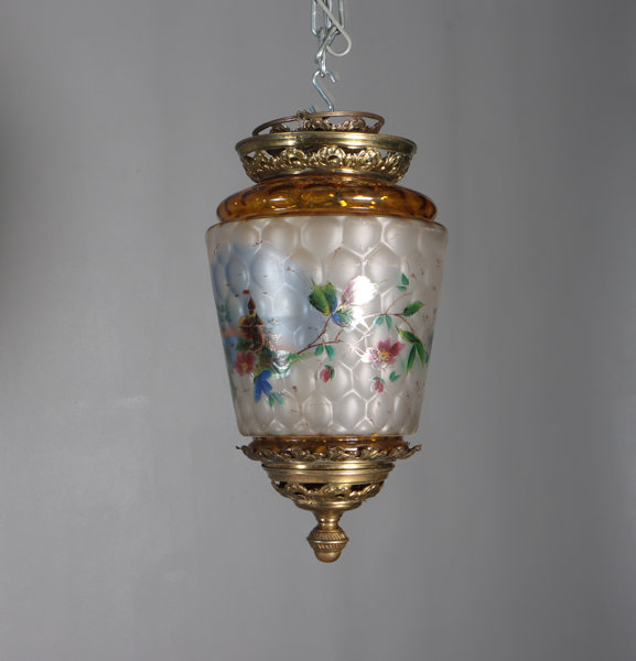 Dekorert måneskinnslampe