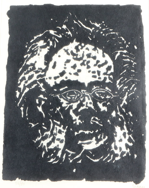 Ludvig Eikaas, Ibsen. Litografi.