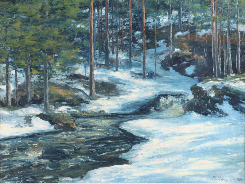 Torleif Haugen, elv. Maleri.