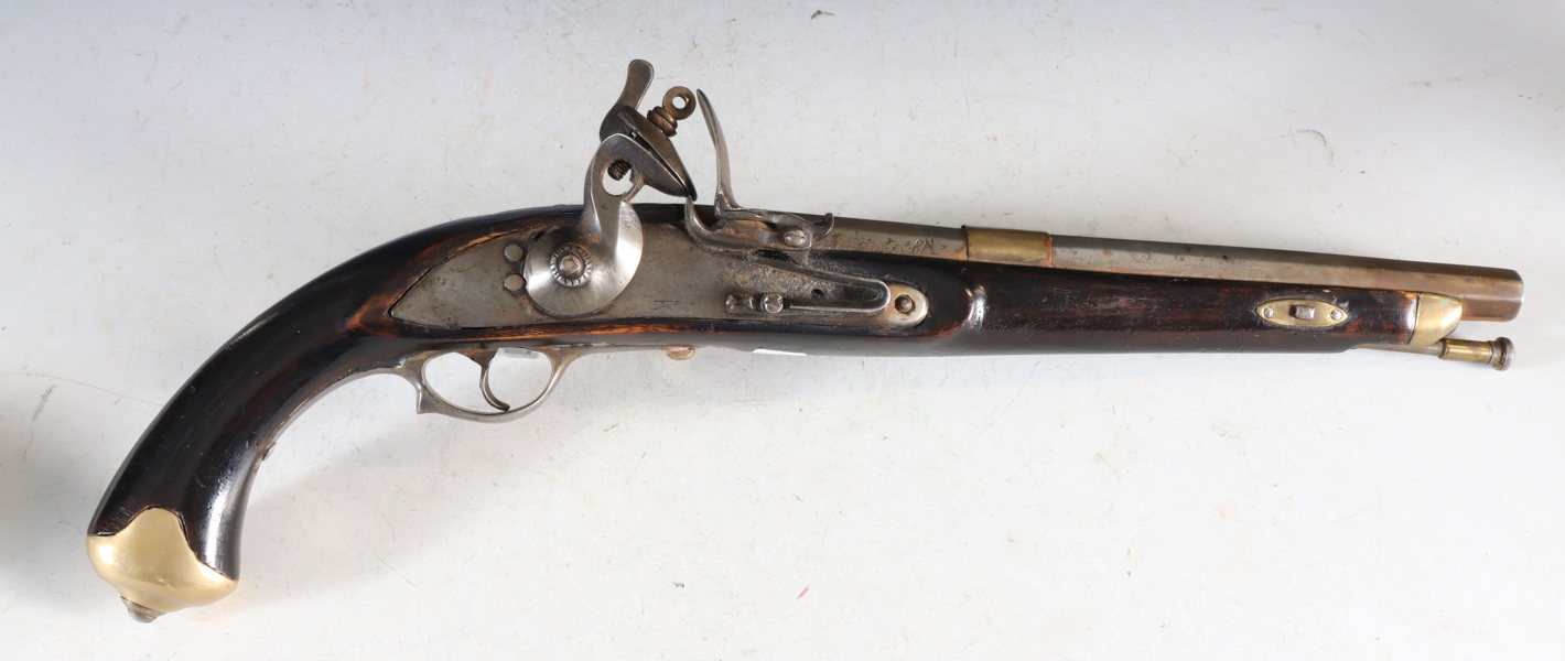 Flintlåspistol, 17/1800 t.