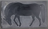 Ørnulf Bast, hest. Veggrelieff