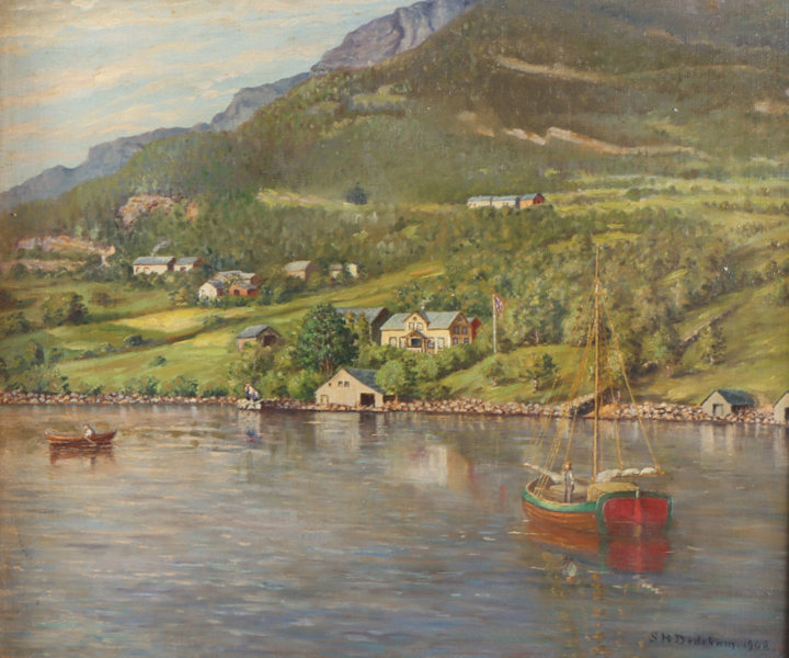 S. H. Dedekam, kyst. Maleri.
