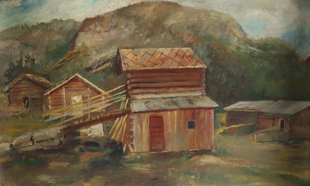 Valborg P. Storm, Sjoa. Maleri.