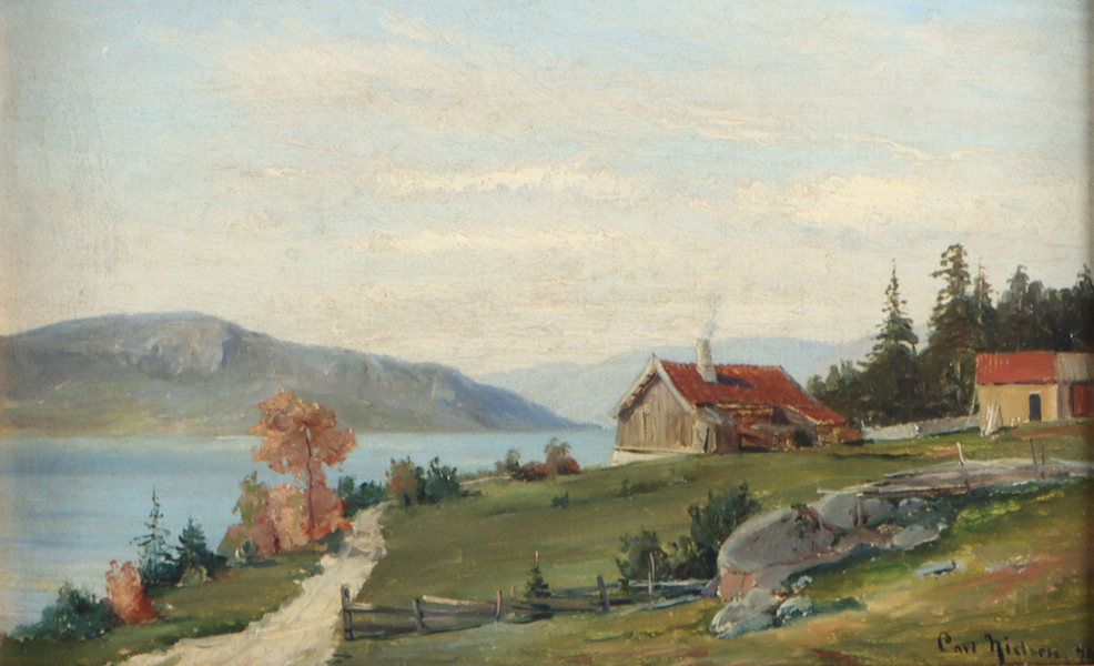Carl Nielsen, Maridalen. Maleri.