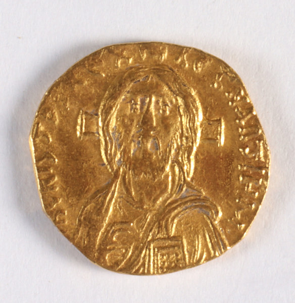 Mynt i gull, Justinian II. 692-695