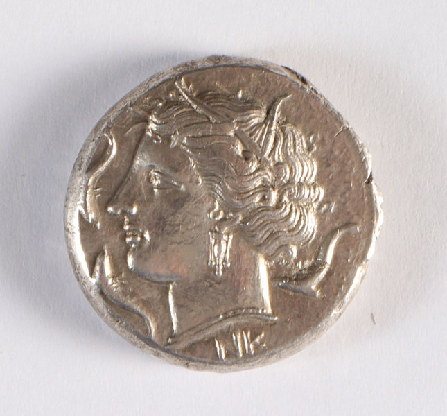 Gresk mynt i sølv, Syracuse 317-289.