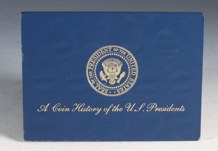 Album med minnemynter. U.S. Presidents.