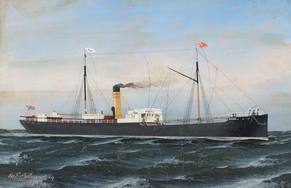 Skutemaleri, Olaf Gulbrandsen.