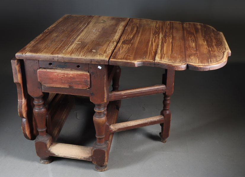 Klaffebord, 17/1800 tallet.