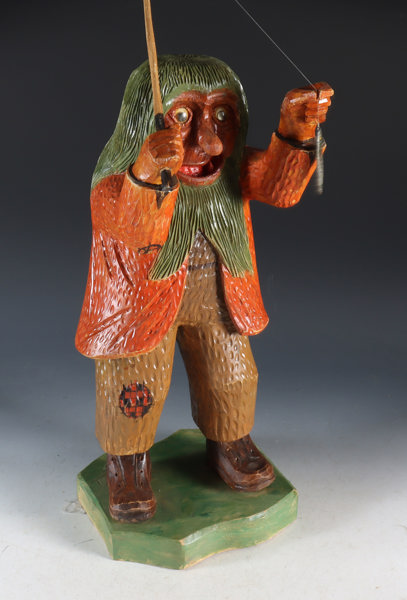 Utskåret troll, 1954