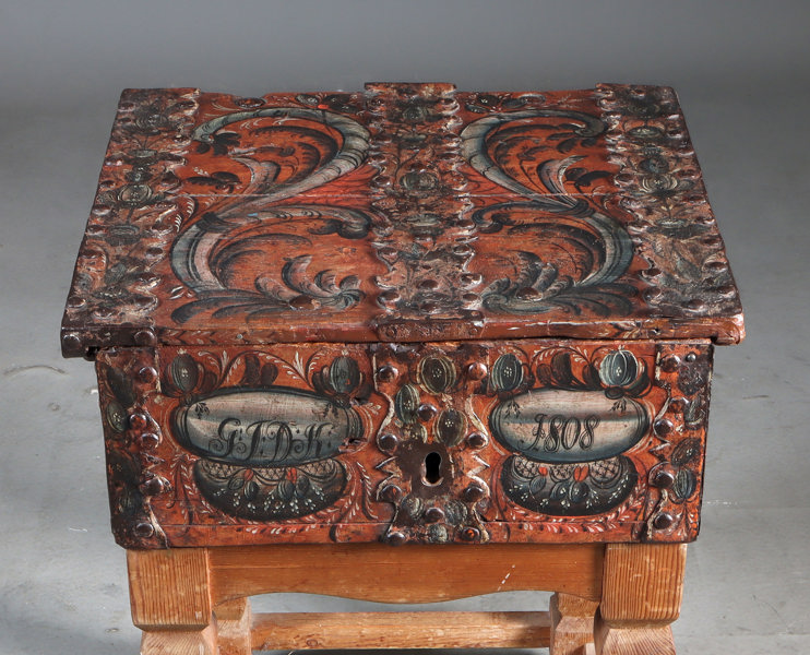 Rosemalt ferdaskrin, Telemark 1808