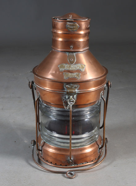 Lanterne i kobber, Glascow.