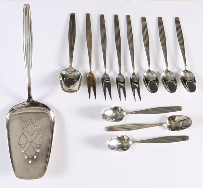 12 deler bestikk i sølv, Åre