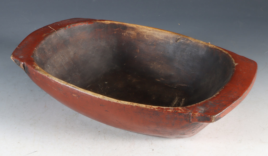 Lite rødmalt trau, Telemark 1800 t.