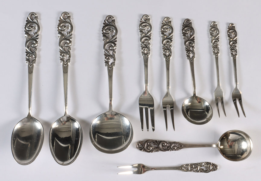 10 deler, Telesølv.