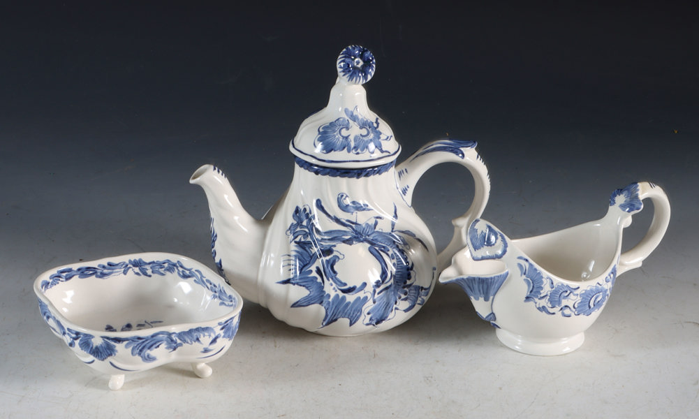 3 deler "Herrebø" kopier, Egersund.