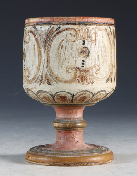 Dekorert stettbeger, Telemark 1700 t.