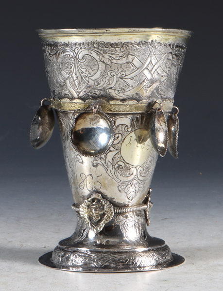 Skiensbeger i sølv, 1766.