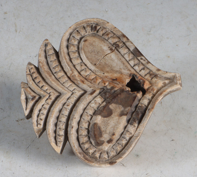 Smørstempel i tre, 1800 t.