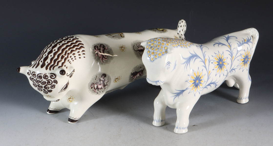 2 okser, Wedgewood - England.