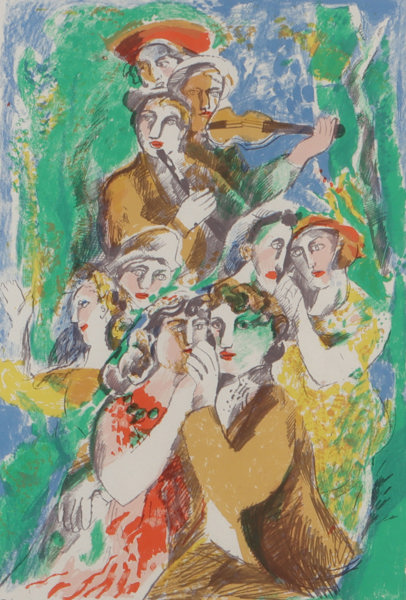 Thorstein Rittun, komposisjon. Serigrafi