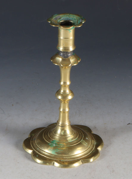 Lysestake i messing, 1700 t.