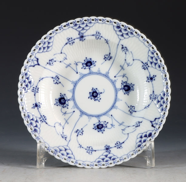 12 dype desserttall., Musselmalt, Kngl. Dansk.