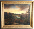 Paul Linaae, landskap. Maleri.
