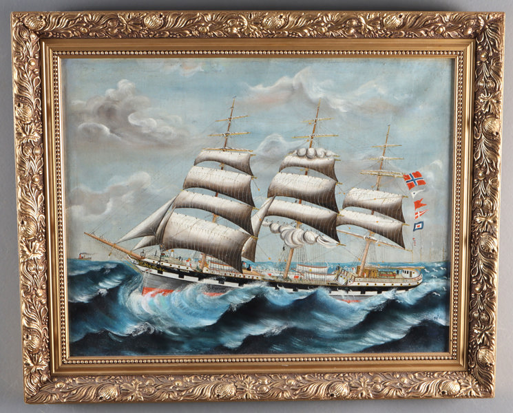 Skutemaleri, "Norge. 1800 tallet.