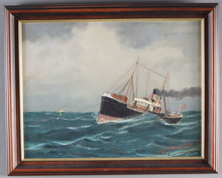 Skutemaleri, Olaf Gulbrandsen. Rap