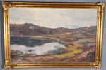 Th. Sundt-Olsen, landskap. Maleri.