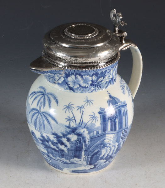 Kanne m/sølvlokk, Tønsberg 1800 t.