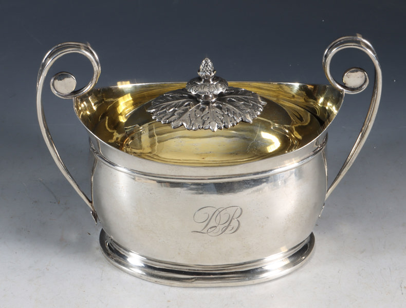 Kandisskål i sølv, Wagner.