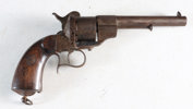 Revolver, pinfire. Lefaucheux, M. 1859